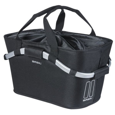 Basil basket on the back with Carry All Black
