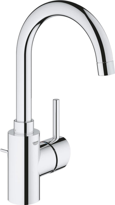Rubinetto lavabo Grohe Concetto misura L - con scarico - bocca alta girevole - cromo