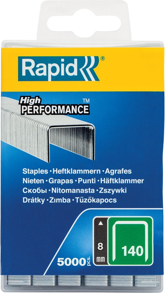 Rapid n°140 grapas finas 8 mm - 40303089