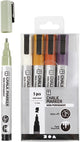 Creative Company Krijt Marker Pastel Colors, 5st.