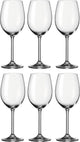Leonardo daily rode wijnglas 460ml - set 6