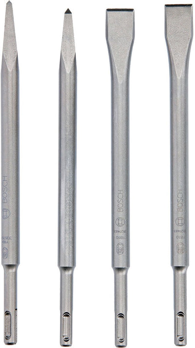 Juego de cinceles Bosch 4 piezas estándar 250 SDS-plus
