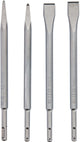 Set scalpelli Bosch 4 pezzi standard 250 SDS-plus