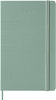 Moleskine 12 maanden agenda - 2027 - wekelijks - large - harde kaft - sage groen