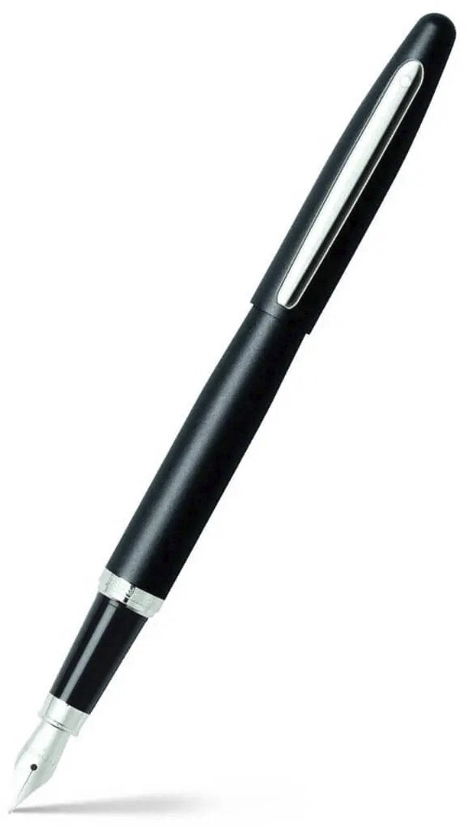 Pluma estilográfica Sheaffer - vfm e9405 - m - niquelado negro mate - sf-e0940553
