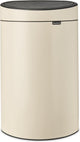 Brabantia touch bin prullenbak - 40 liter - soft beige