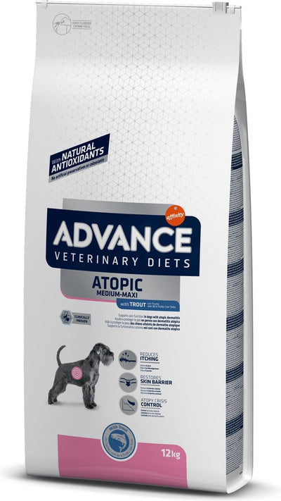 Avanzamento di cutanei sensibili al cane veterinario avanzato maxi