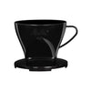 Melitta koffiefilter zwart 1x2