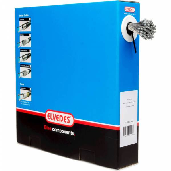 Elvedes 6446-1 cable de engranaje de caja zinc 2,250 mm Ø4x4 (100 piezas)