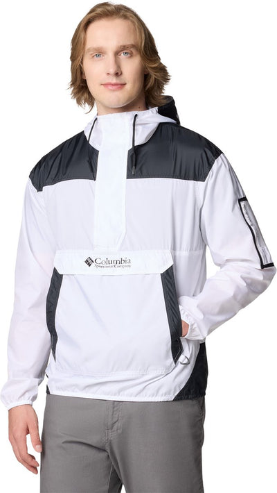 Chaqueta para exteriores Columbia Challenger™ II Windbreaker para hombre - Blanco, Negro - Talla XL