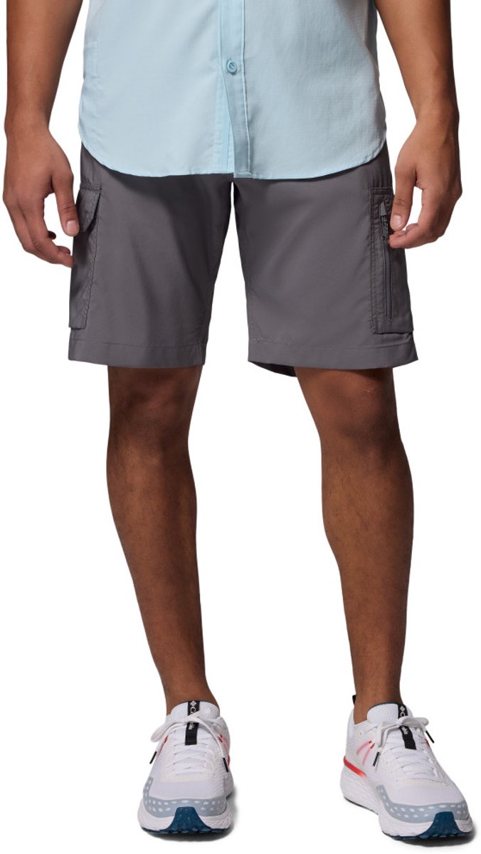 Columbia silver ridge™ utility cargo short heren outdoorbroek - city grey