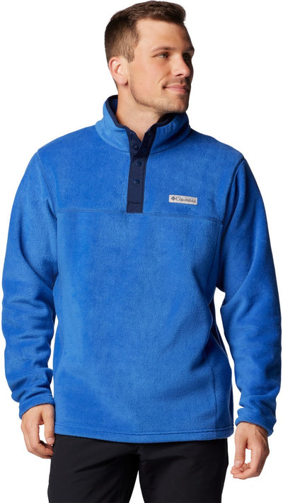 Columbia Steens Mountain™ Half Snap II Suéter para exteriores para hombre - Mountain Blue, Collegiate Navy