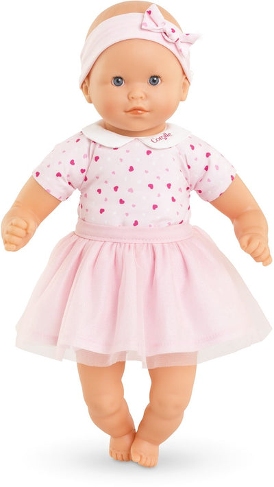 Corolle kleine baby pop con cuori, 30 cm