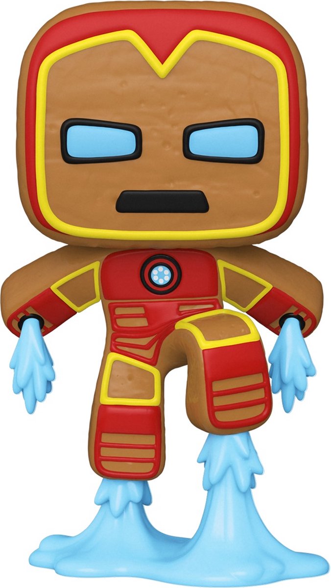 Funko iron man collectible figure pop! vinyl - marvel holiday gingerbread multicolours