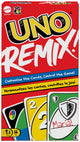 Mattel games uno remix - - gioco di carte