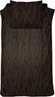 Damai bellezza - dekbedovertrek - satijn - 140x200 220 cm - zwart + 1 kussensloop 60x70
