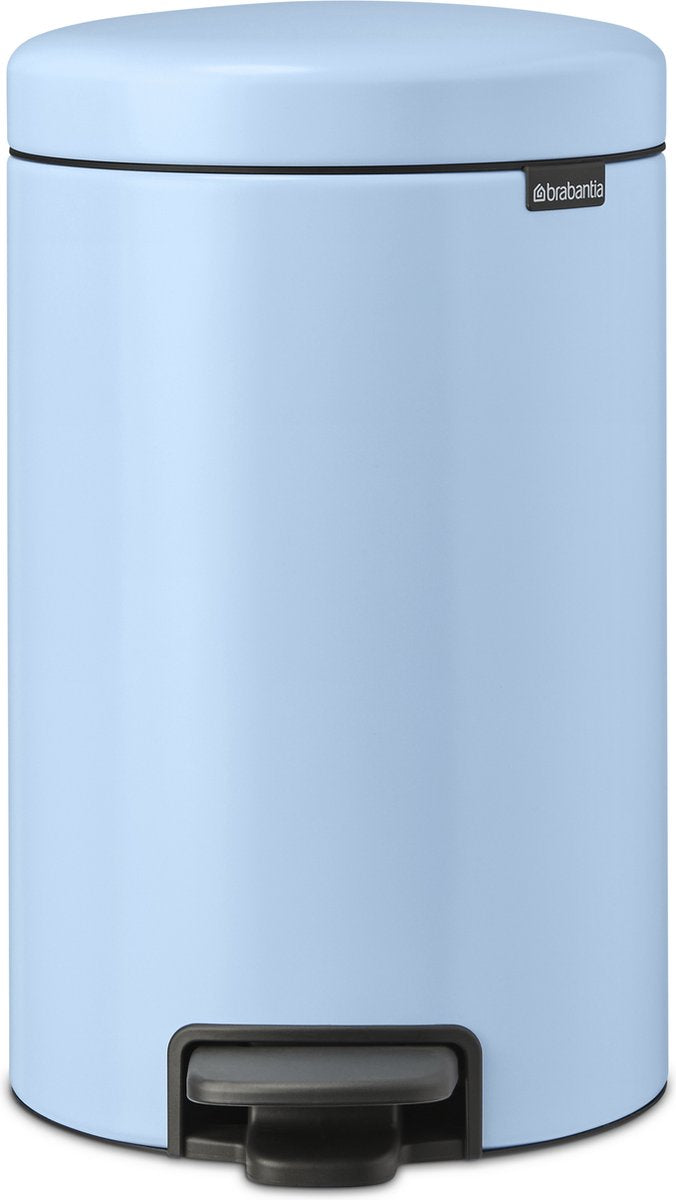 Brabantia newicon prullenbak - 12 liter - dreamy blue