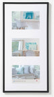 Walther new lifestyle - marco de plástico - tamaño de foto 3x 10x15 cm - negro