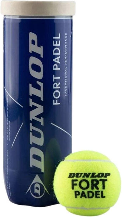 Palline da padel Dunlop Fort Padel 3Pet gialle