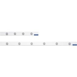 Repisa metálica magnetoplan magneto pared 16271m blanco