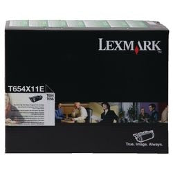 Cartucho de tóner Lexmark T654x80g negro