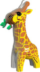 Eugy 3d puzzel - giraf - wilde dieren - duurzaam - verzamel ze allemaal - 6 jaar