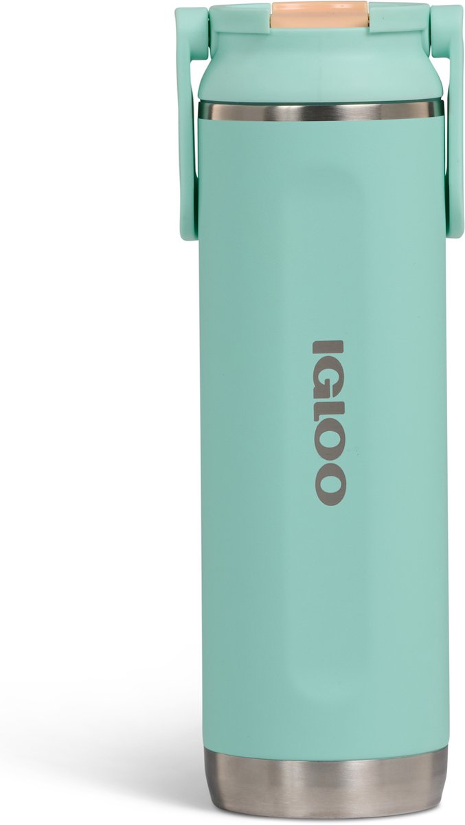 Igloo - sipper sportivo - borraccia - verde - 600 ml - thermos