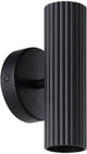 Lampada da parete Eglo Portillo - gu10 - 20 cm - nera