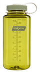 Nalgene - botella de boca ancha - botella para beber - botella de agua - 1000 ml - sin bpa - sustento - escarola con aceite nuevo