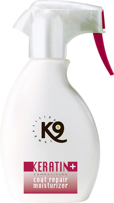 K9 - crema hidratante reparadora del pelaje de queratina - acondicionador para perros - 250 ml - acondicionador para perros