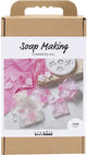 Creativ company set para hacer jabón, flores, rosa, 1 caja