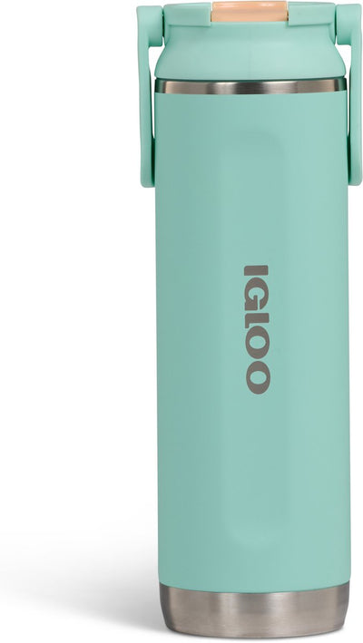 Igloo - sipper sportivo - borraccia - verde - 600 ml - thermos