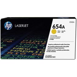 Cartucho de tóner hp cf332a nr654x amarillo
