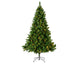 Everlands albero di Natale pino imperiale210 cm + illuminato a LED