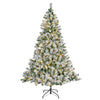 Árbol de Navidad Everlands pino imperial nevado 150cm+LED
