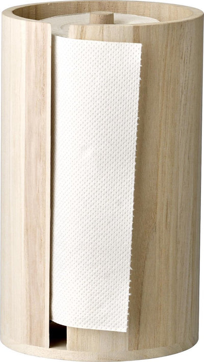 Bloomingville kitchen roll holder celian natural