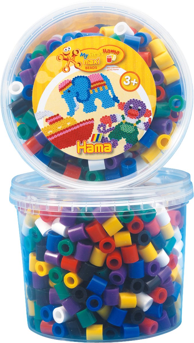 Hama Iron Beads Maxi en el estándar de mezcla de hornear (00), 600º.
