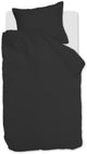Funda nórdica uni Ambiante satén - individual - 140x200 220 cm - negro