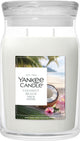 Yankee Candle - vela perfumada en tarro grande Coconut Beach - 90 horas de combustión - dos mechas