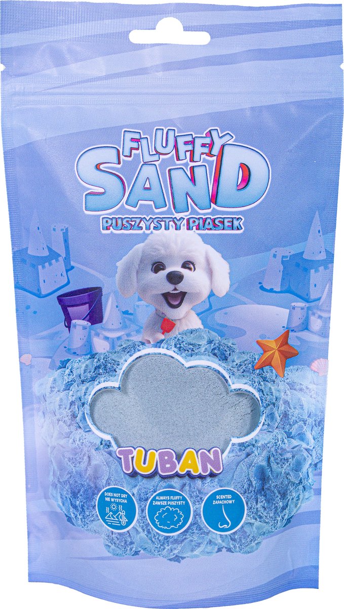 Tuban zand fluffy sand blue 90 g