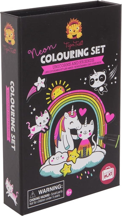 Set di colori Neon Selecta - Unicorns e amici