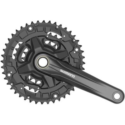 Shimano Crankset 3 x 9 speed FC-MT210-3 with 175mm Crankarm 40-30-22t black