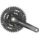 Shimano Crankset 3 x 9 velocità FC-MT210-3 con crankarm da 175 mm 40-30-22t nero