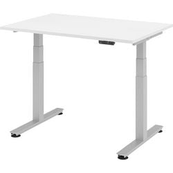 Escritorio de pie Bach hammerer blanco 120x80x127cm