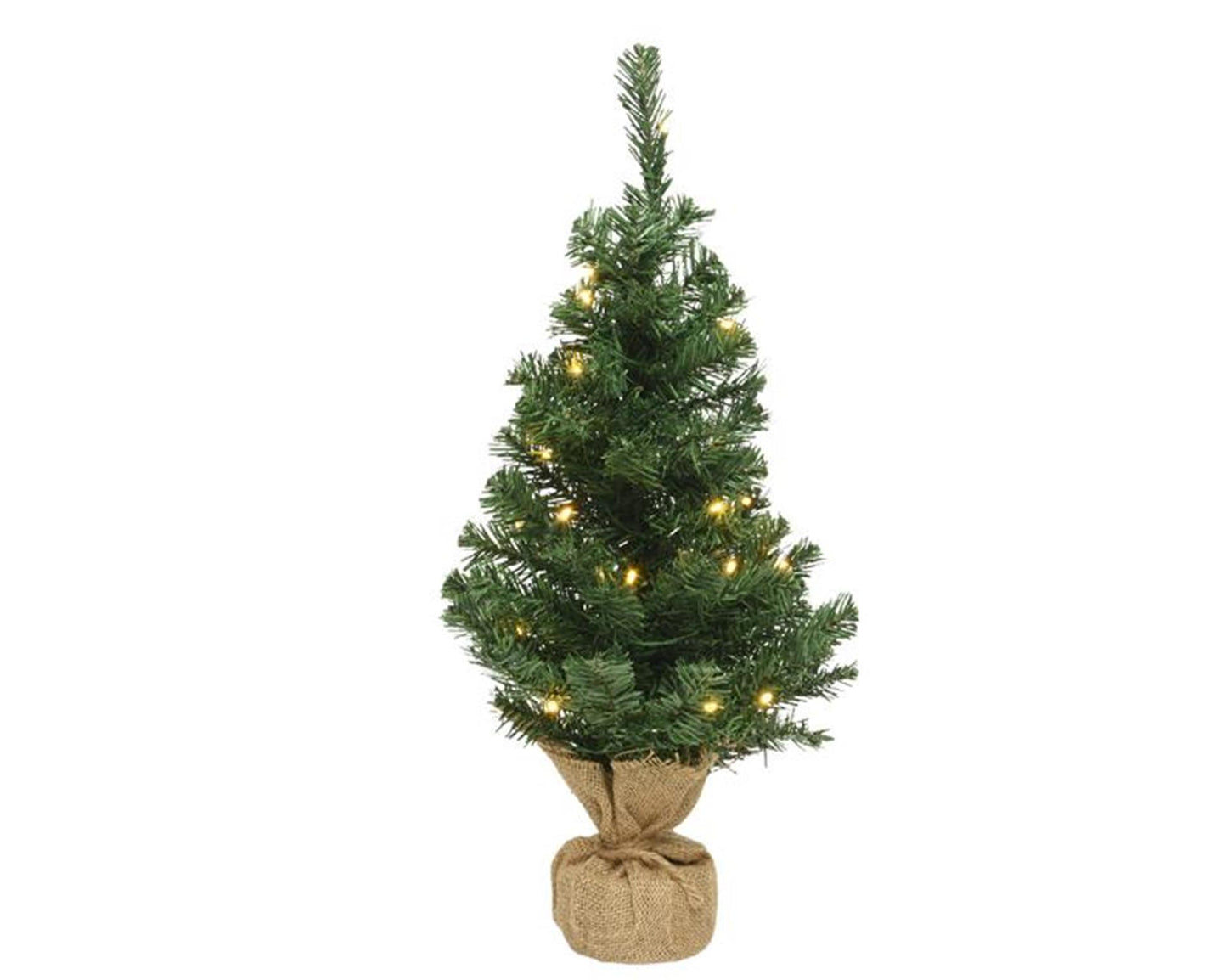 Albero di Natale Everlands 45 cm con illuminazione a LED