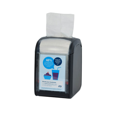 Tork xpressnap fit tabletop servetdispenser zwart n14