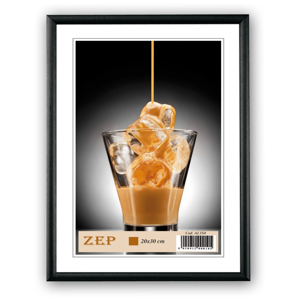 ZEP Photo frame AL1B3 Black 15x20 cm