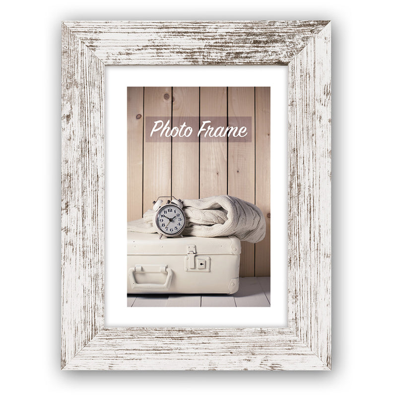 Marco de fotos Zep V21356 Nelson 6 White Wash 30x45 cm