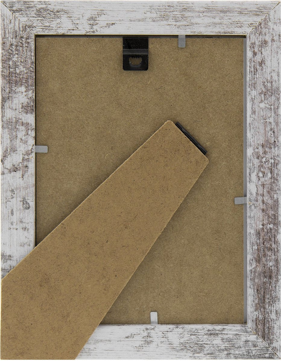 Marco de fotos Zep V21256 Nelson 6 White Wash 20x25 cm