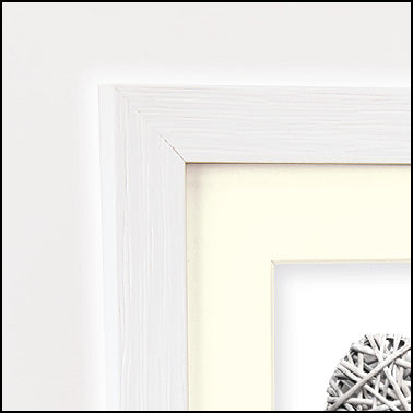 Frame di foto ZEP V32304 Regent 4 White 20x20 30x30 cm